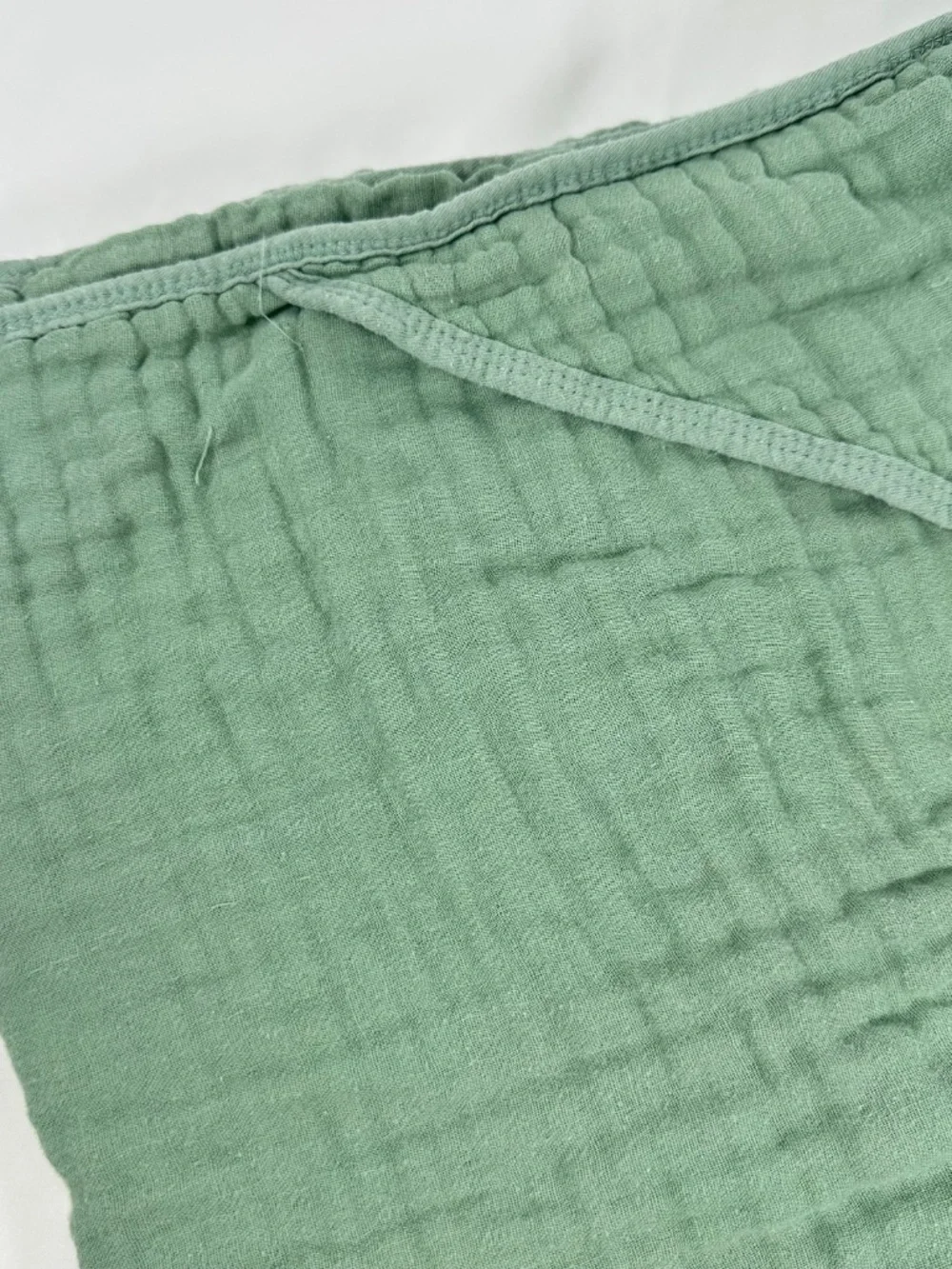 Faverdiiy Baby Hooded Bath Towel, Green, 100% Cotton